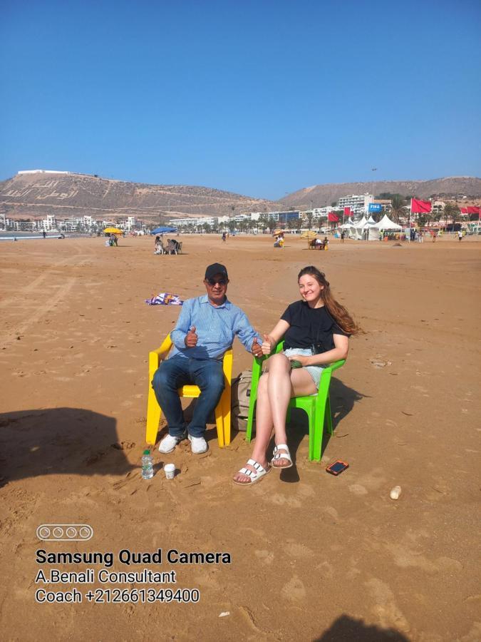Chambre Chez L'Habitant Avec Famille Agadir Esterno foto